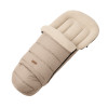 Zaffiro iGrow Scandi - regulowany śpiwór zimowy do wózka z wełną owczą Premium, 0-36 mc • Beige