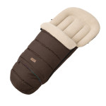 Zaffiro iGrow Scandi - regulowany śpiwór zimowy do wózka z wełną owczą Premium, 0-36 mc • Brown