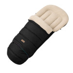 Zaffiro iGrow Scandi - regulowany śpiwór zimowy do wózka z wełną owczą Premium, 0-36 mc • Black
