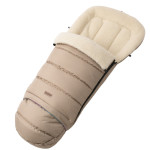 Zaffiro iGrow Nordico - regulowany śpiwór zimowy do wózka z wełną owczą Basic, 0-36 mc • Beige