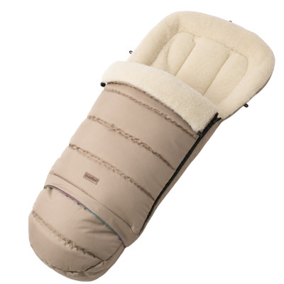 Zaffiro iGrow Nordico - regulowany śpiwór zimowy do wózka z wełną owczą Basic, 0-36 mc • Beige Zaffiro iGrow Nordico - regulowany śpiwór zimowy do wózka z wełną owczą Basic, 0-36 mc • Beige
