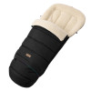 Zaffiro iGrow Nordico - regulowany śpiwór zimowy do wózka z wełną owczą Basic, 0-36 mc • Black