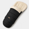 Zaffiro iGrow Nordico - regulowany śpiwór zimowy do wózka z wełną owczą Basic, 0-36 mc • Black