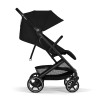 Cybex Beezy 2026 - miejski wózek spacerowy z pozycją leżącą, składany jedną ręką • Magic Black