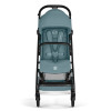 Cybex Beezy 2026 - miejski wózek spacerowy z pozycją leżącą, składany jedną ręką • Stormy Blue