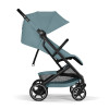 Cybex Beezy 2026 - miejski wózek spacerowy z pozycją leżącą, składany jedną ręką • Stormy Blue