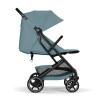 Cybex Beezy 2026 - miejski wózek spacerowy z pozycją leżącą, składany jedną ręką • Stormy Blue