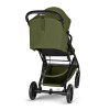 Cybex Beezy 2026 - miejski wózek spacerowy z pozycją leżącą, składany jedną ręką • Moss Green