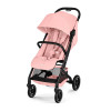 Cybex Beezy 2026 - miejski wózek spacerowy z pozycją leżącą, składany jedną ręką • Candy Pink