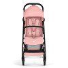 Cybex Beezy 2026 - miejski wózek spacerowy z pozycją leżącą, składany jedną ręką • Candy Pink