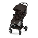 Cybex Beezy 2026 - miejski wózek spacerowy z pozycją leżącą, składany jedną ręką • Chocolate Brown