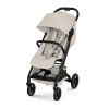Cybex Beezy 2026 - miejski wózek spacerowy z pozycją leżącą, składany jedną ręką • Dune Grey