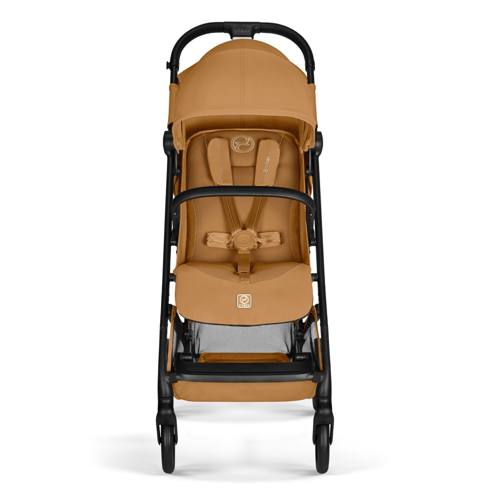 Cybex Beezy 2026 - miejski wózek spacerowy z pozycją leżącą, składany jedną ręką • Cinnamon Yellow Cybex Beezy 2026 - miejski wózek spacerowy z pozycją leżącą, składany jedną ręką • Cinnamon Yellow