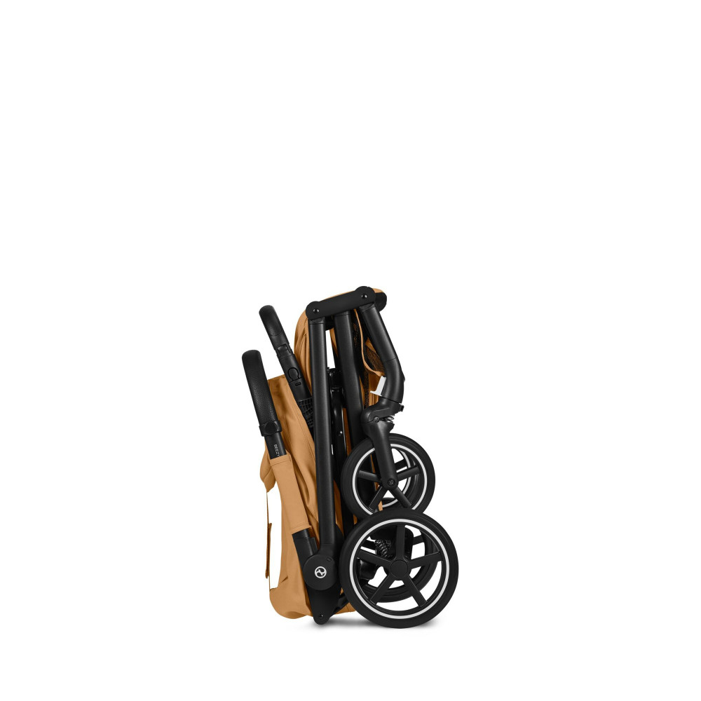 Cybex Beezy 2026 - miejski wózek spacerowy z pozycją leżącą, składany jedną ręką • Cinnamon Yellow Cybex Beezy 2026 - miejski wózek spacerowy z pozycją leżącą, składany jedną ręką • Cinnamon Yellow