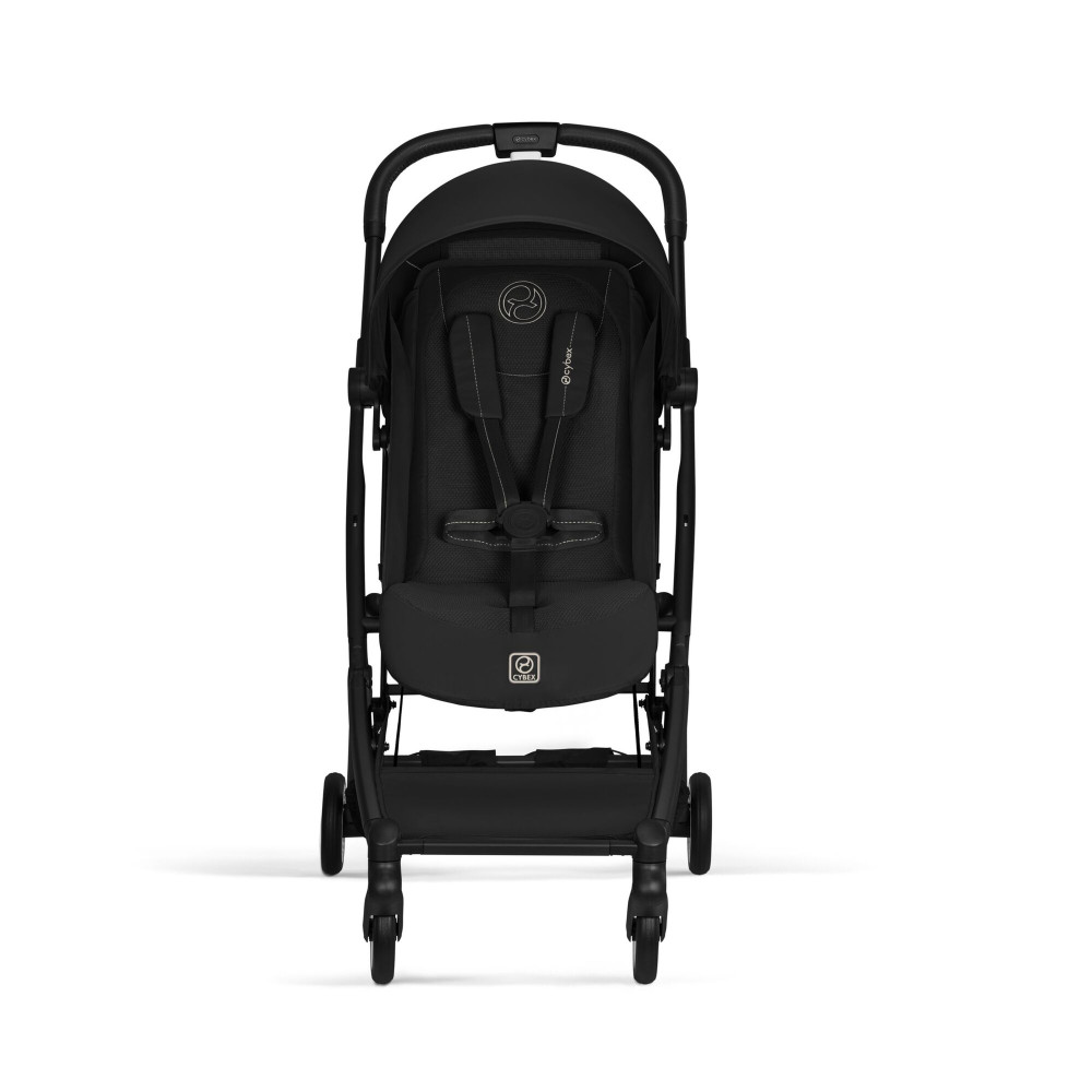 Cybex Orfeo 2026 - kompaktowy wózek spacerowy do podróży, składany do rozmiaru bagażu podręcznego, od urodzenia • Magic Black