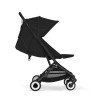 Cybex Orfeo 2026 - kompaktowy wózek spacerowy do podróży, składany do rozmiaru bagażu podręcznego, od urodzenia • Magic Black