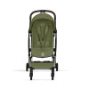 Cybex Orfeo 2026 - kompaktowy wózek spacerowy do podróży, składany do rozmiaru bagażu podręcznego, od urodzenia • Moss Green