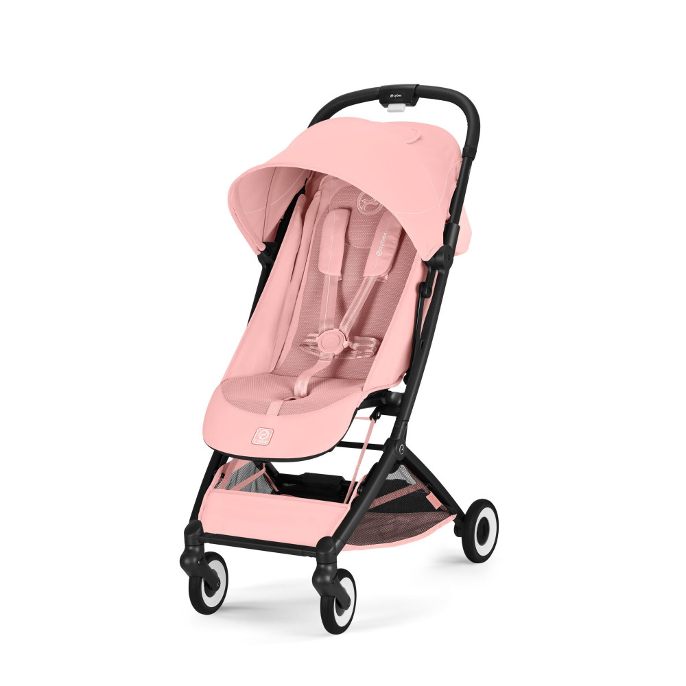 Cybex Orfeo 2026 - kompaktowy wózek spacerowy do podróży, składany do rozmiaru bagażu podręcznego, od urodzenia • Candy Pink