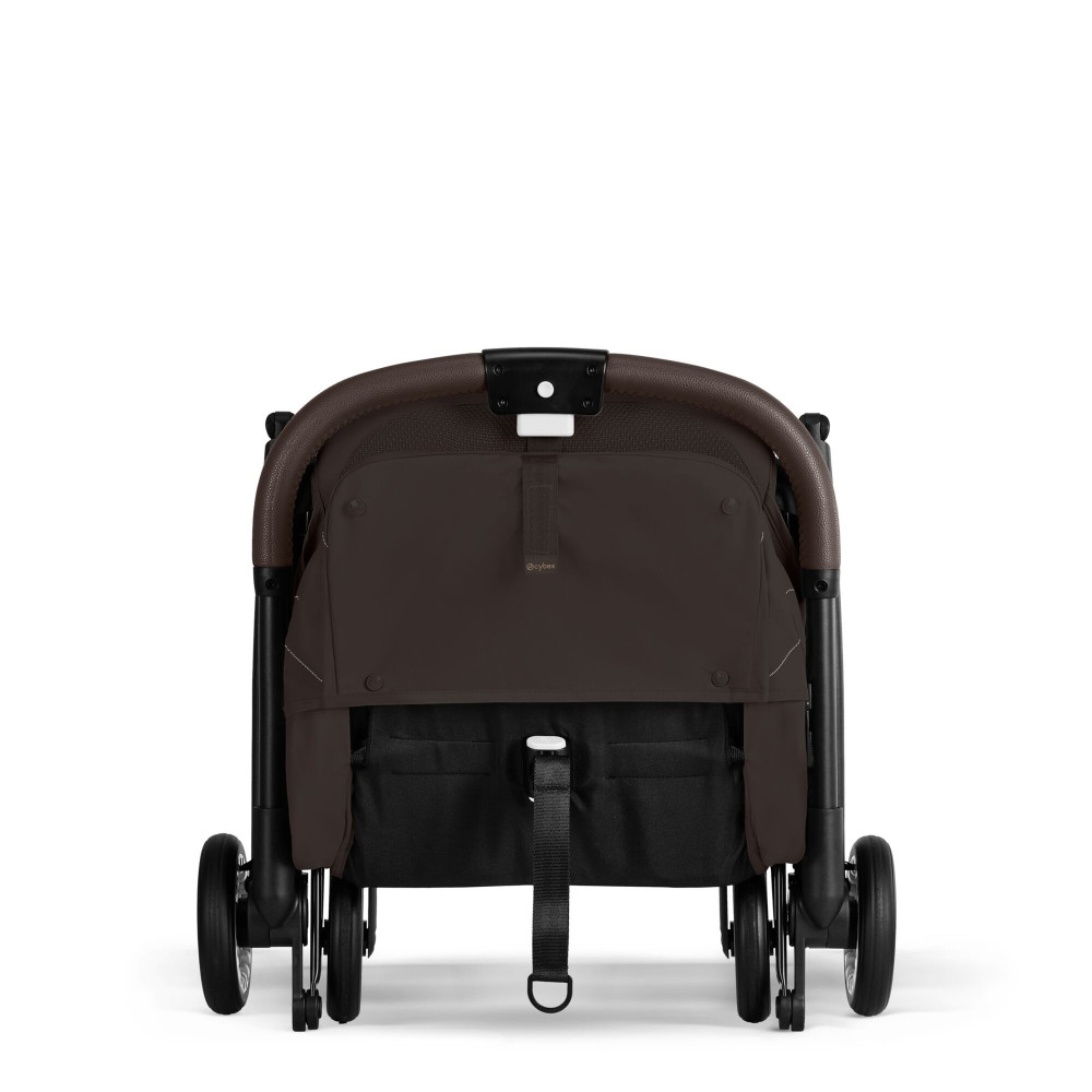 Cybex Orfeo 2026 - kompaktowy wózek spacerowy do podróży, składany do rozmiaru bagażu podręcznego, od urodzenia • Chocolate Brown