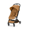 Cybex Orfeo 2026 - kompaktowy wózek spacerowy do podróży, składany do rozmiaru bagażu podręcznego, od urodzenia • Cinnamon Yellow