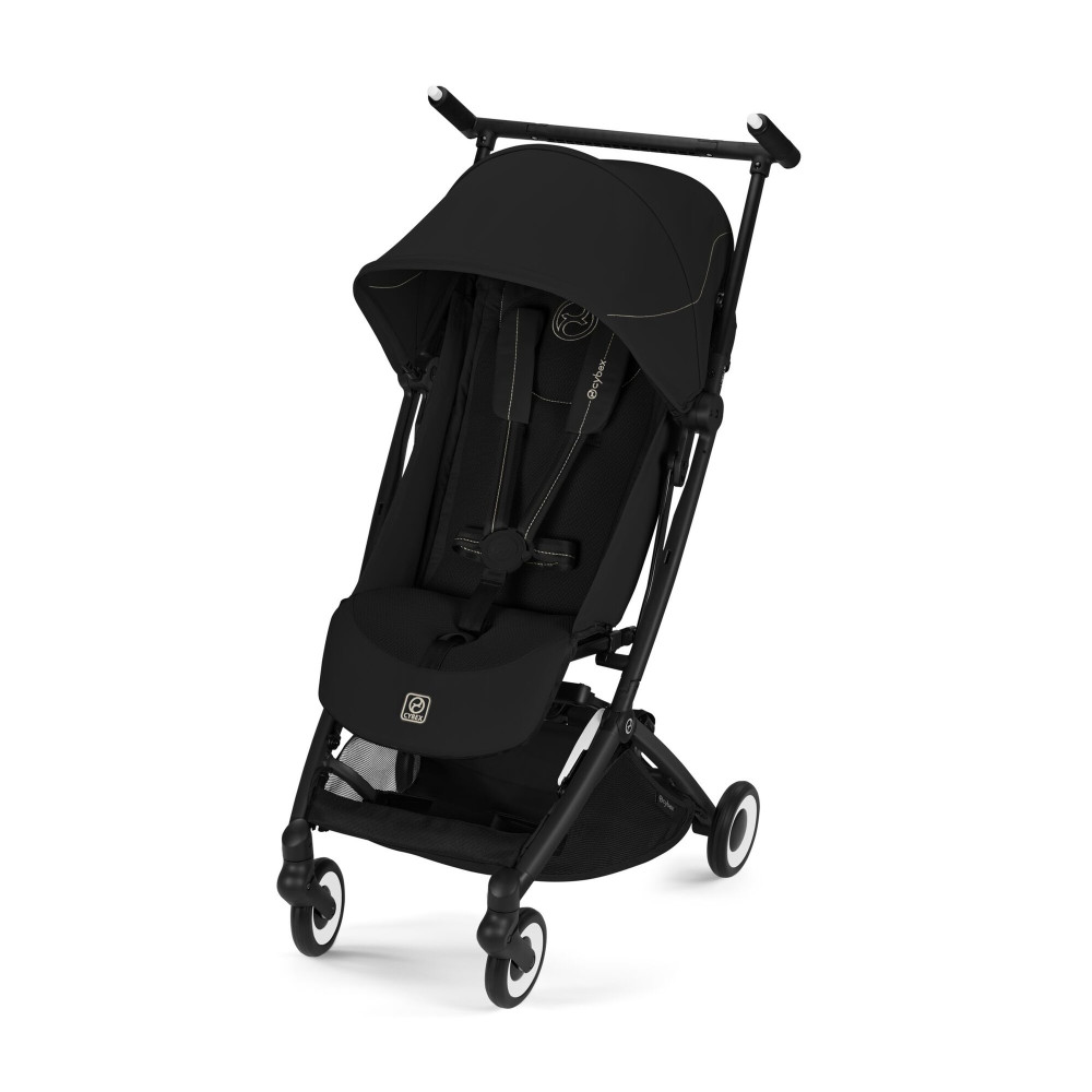 Cybex Libelle 2026 - ultrakompaktowy wózek spacerowy, kompatybilny z bagażem podręcznym • Magic Black
