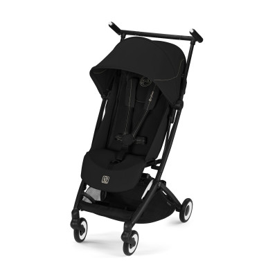 Cybex Libelle 2026 - ультракомпактна прогулянкова коляска, що відповідає вимогам до ручної поклажі • Magic Black