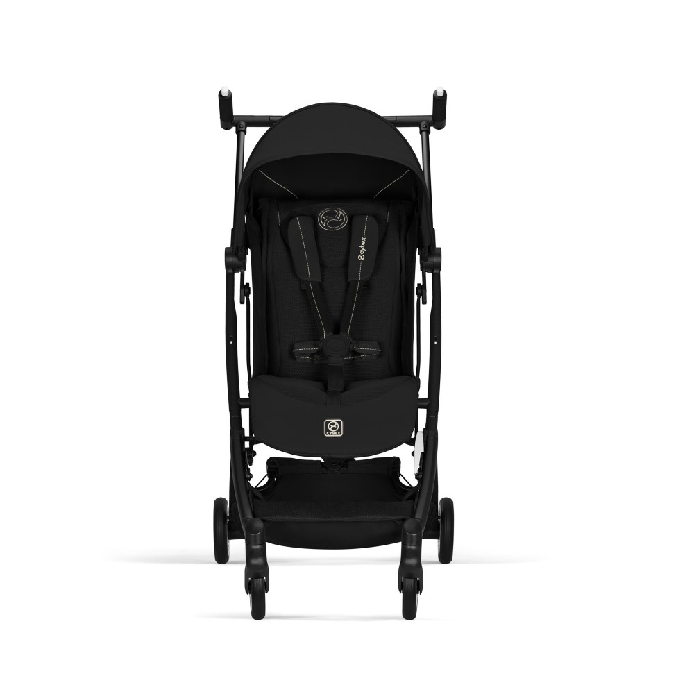 Cybex Libelle 2026 - ultrakompaktowy wózek spacerowy, kompatybilny z bagażem podręcznym • Magic Black