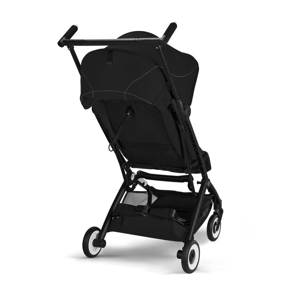 Cybex Libelle 2026 - ultrakompaktowy wózek spacerowy, kompatybilny z bagażem podręcznym • Magic Black