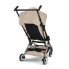 Cybex Libelle 2026 - ultrakompaktowy wózek spacerowy, kompatybilny z bagażem podręcznym • Almond Beige
