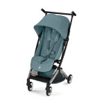 Cybex Libelle 2026 - ultrakompaktowy wózek spacerowy, kompatybilny z bagażem podręcznym • Stormy Blue