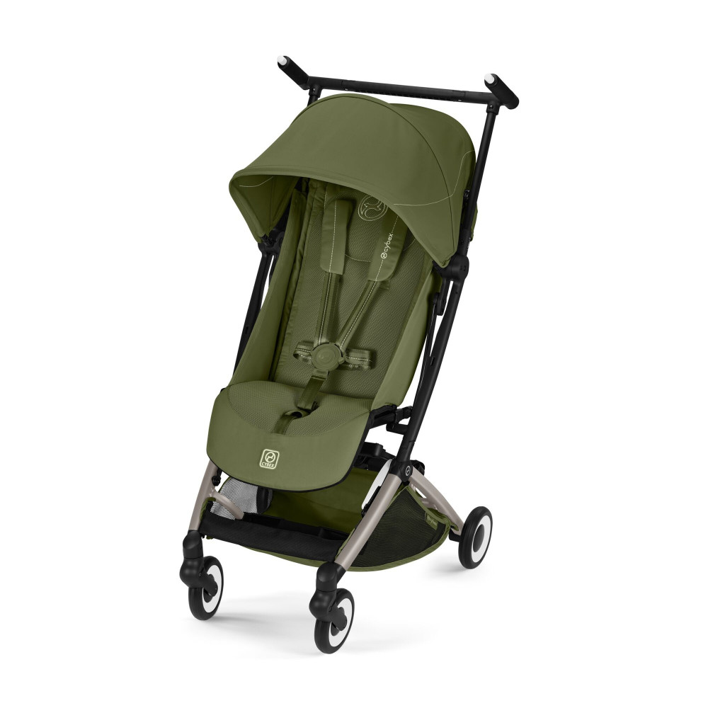 Cybex Libelle 2026 - ultrakompaktowy wózek spacerowy, kompatybilny z bagażem podręcznym • Moss Green
