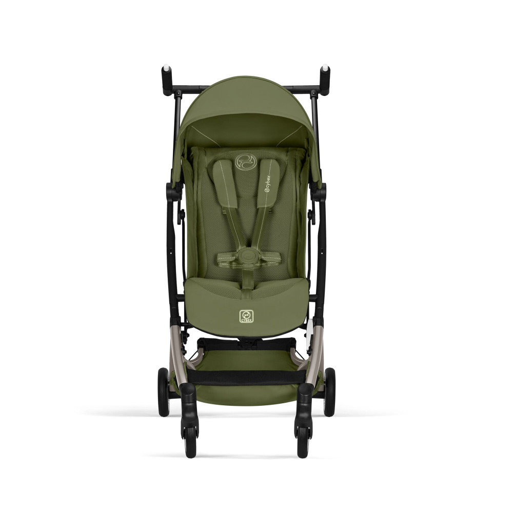 Cybex Libelle 2026 - ultrakompaktowy wózek spacerowy, kompatybilny z bagażem podręcznym • Moss Green