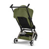 Cybex Libelle 2026 - ultrakompaktowy wózek spacerowy, kompatybilny z bagażem podręcznym • Moss Green