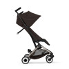 Cybex Libelle 2026 - ultrakompaktowy wózek spacerowy, kompatybilny z bagażem podręcznym • Chocolate Brown