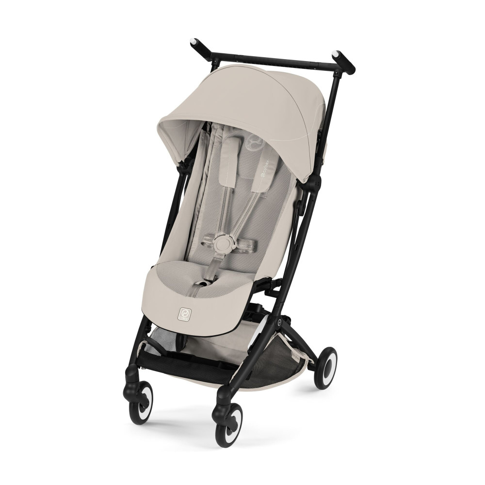 Cybex Libelle 2026 - ultrakompaktowy wózek spacerowy, kompatybilny z bagażem podręcznym • Dune Grey