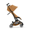Cybex Libelle 2026 - ultrakompaktowy wózek spacerowy, kompatybilny z bagażem podręcznym • Cinnamon Yellow