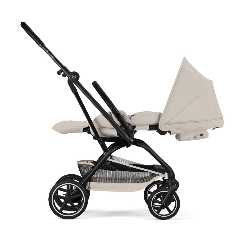 Cybex Eezy S Twist+2 2026 - wózek spacerowy z obrotowym siedziskiem 360°, koła terenowe, składany jedną ręką • Dune Grey Cybex Eezy S Twist+2 2026 - wózek spacerowy z obrotowym siedziskiem 360°, koła terenowe, składany jedną ręką • Dune Grey