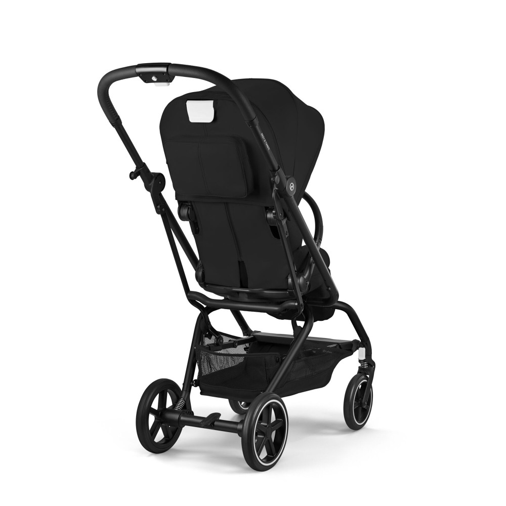 Cybex Eezy S Twist+2 2026 - wózek spacerowy z obrotowym siedziskiem 360°, koła terenowe, składany jedną ręką • Magic Black