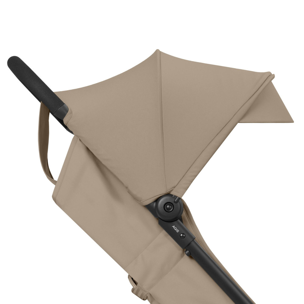 Cybex Agis - lekki wózek spacerowy podróżny, ultrakompaktowy po złożeniu • Almond Beige