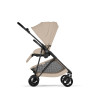 Cybex Melio Carbon 2026 - ultralekki wózek spacerowy z włókna węglowego, odwracane siedzisko • Almond Beige