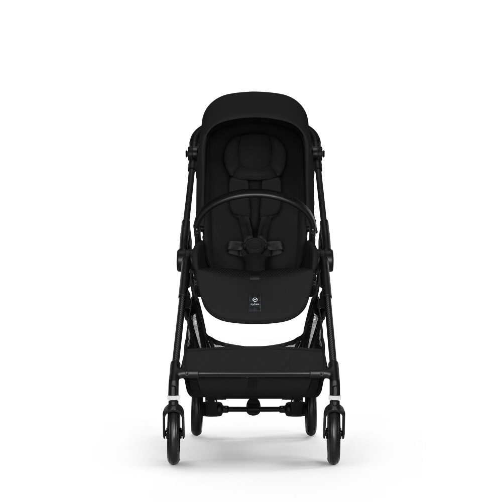 Cybex Melio Carbon 2026 - ultralekki wózek spacerowy z włókna węglowego, odwracane siedzisko • Magic Black