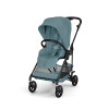 Cybex Melio Carbon 2026 - ultralekki wózek spacerowy z włókna węglowego, odwracane siedzisko • Stormy Blue