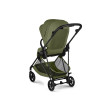 Cybex Melio Carbon 2026 - ultralekki wózek spacerowy z włókna węglowego, odwracane siedzisko • Moss Green