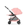 Cybex Melio Carbon 2026 - ultralekki wózek spacerowy z włókna węglowego, odwracane siedzisko • Candy Pink
