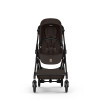 Cybex Melio Carbon 2026 - ultralekki wózek spacerowy z włókna węglowego, odwracane siedzisko • Chocolate Brown