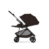 Cybex Melio Carbon 2026 - ultralekki wózek spacerowy z włókna węglowego, odwracane siedzisko • Chocolate Brown