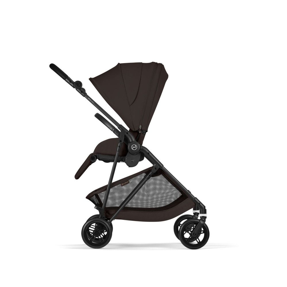 Cybex Melio Carbon 2026 - ultralekki wózek spacerowy z włókna węglowego, odwracane siedzisko • Chocolate Brown Cybex Melio Carbon 2026 - ultralekki wózek spacerowy z włókna węglowego, odwracane siedzisko • Chocolate Brown