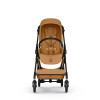 Cybex Melio Carbon 2026 - ultralekki wózek spacerowy z włókna węglowego, odwracane siedzisko • Cinnamon Yellow