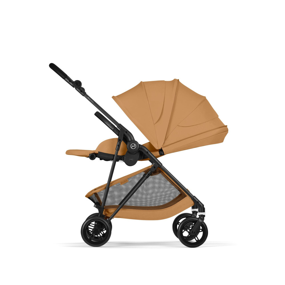 Cybex Melio Carbon 2026 - ultralekki wózek spacerowy z włókna węglowego, odwracane siedzisko • Cinnamon Yellow Cybex Melio Carbon 2026 - ultralekki wózek spacerowy z włókna węglowego, odwracane siedzisko • Cinnamon Yellow