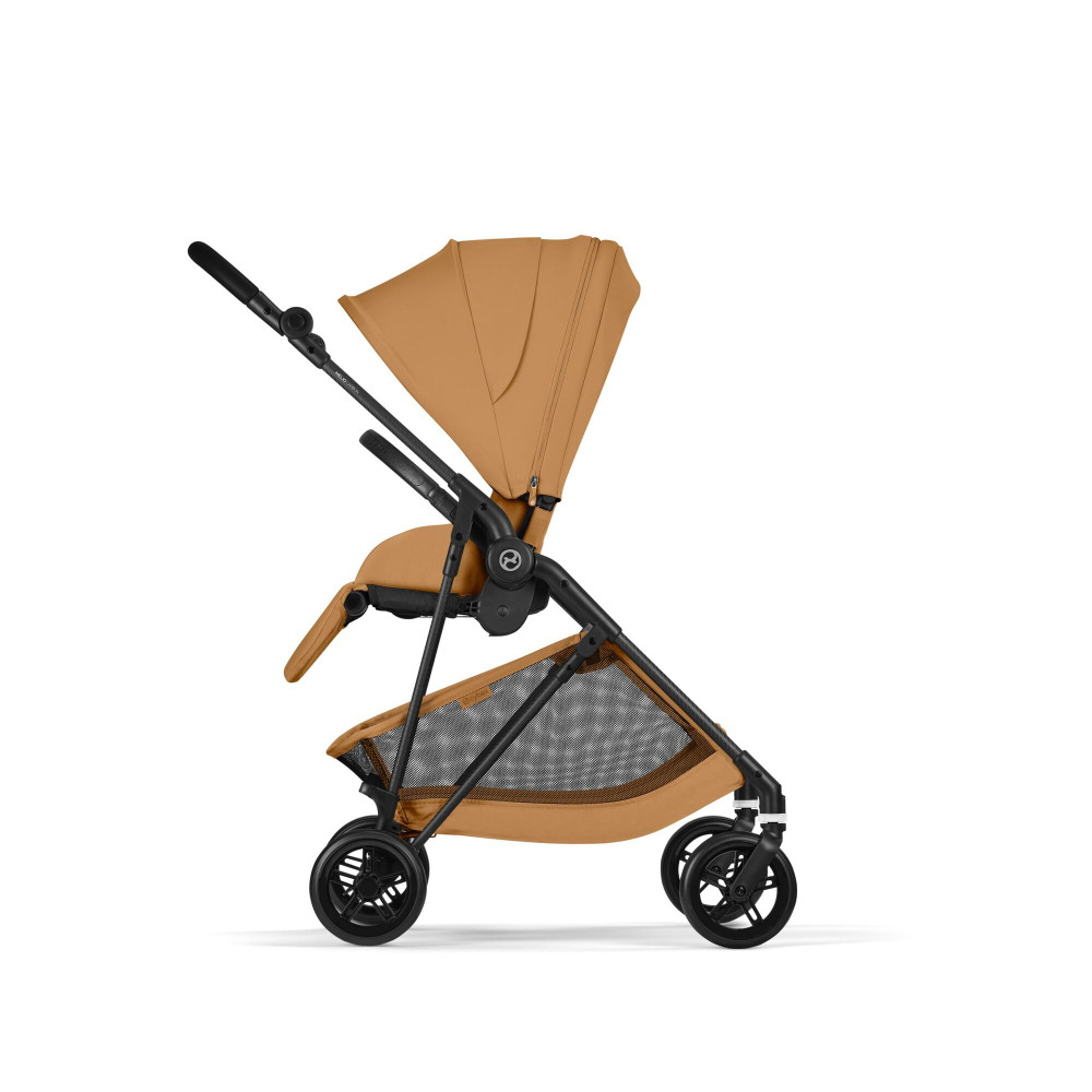 Cybex Melio Carbon 2026 - ultralekki wózek spacerowy z włókna węglowego, odwracane siedzisko • Cinnamon Yellow Cybex Melio Carbon 2026 - ultralekki wózek spacerowy z włókna węglowego, odwracane siedzisko • Cinnamon Yellow